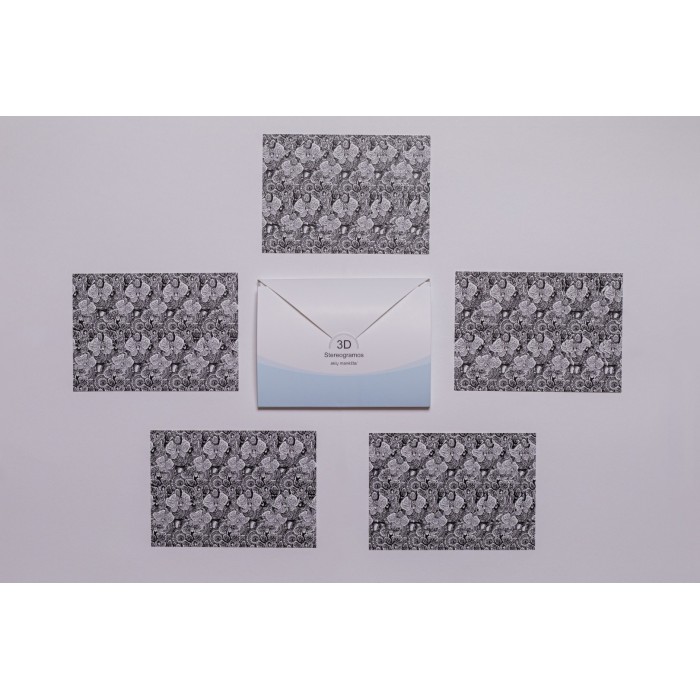 Set of stereograms for advanced students