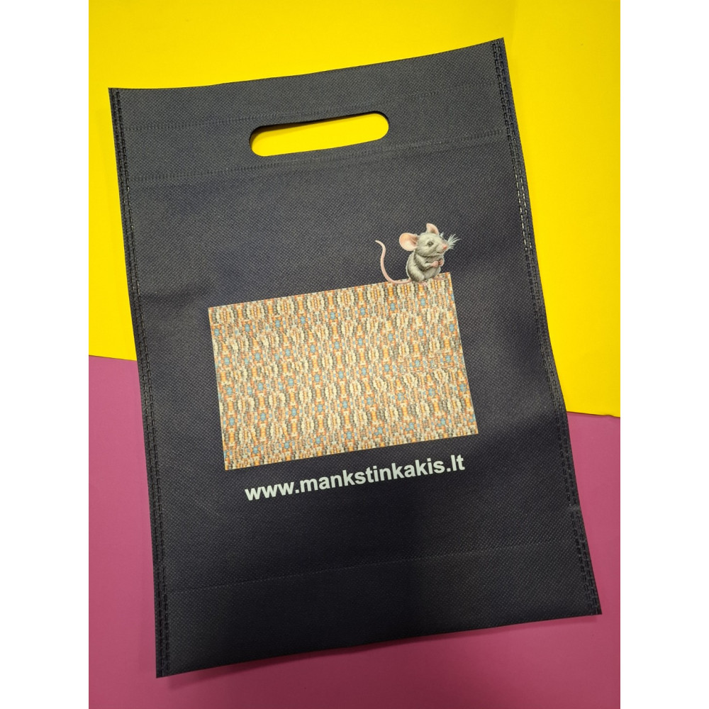 Playful children's bag with stereogram